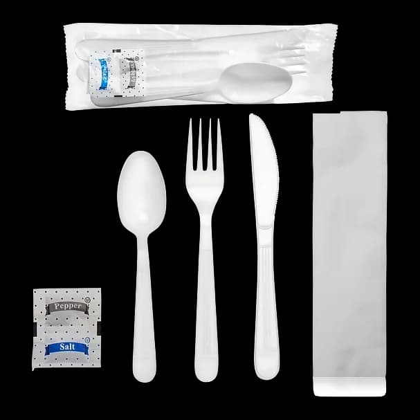 Wrapped Cutlery Kits