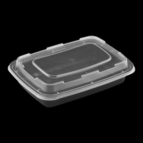 Black Rectangle Containers
