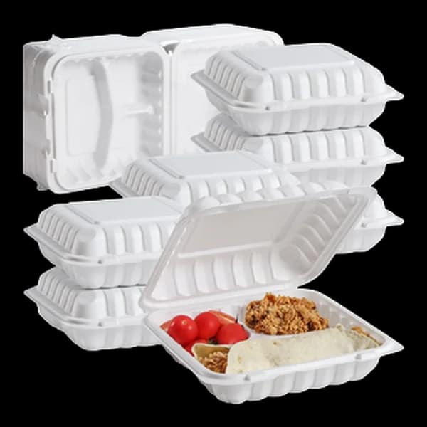 Hinged Plastic Containers